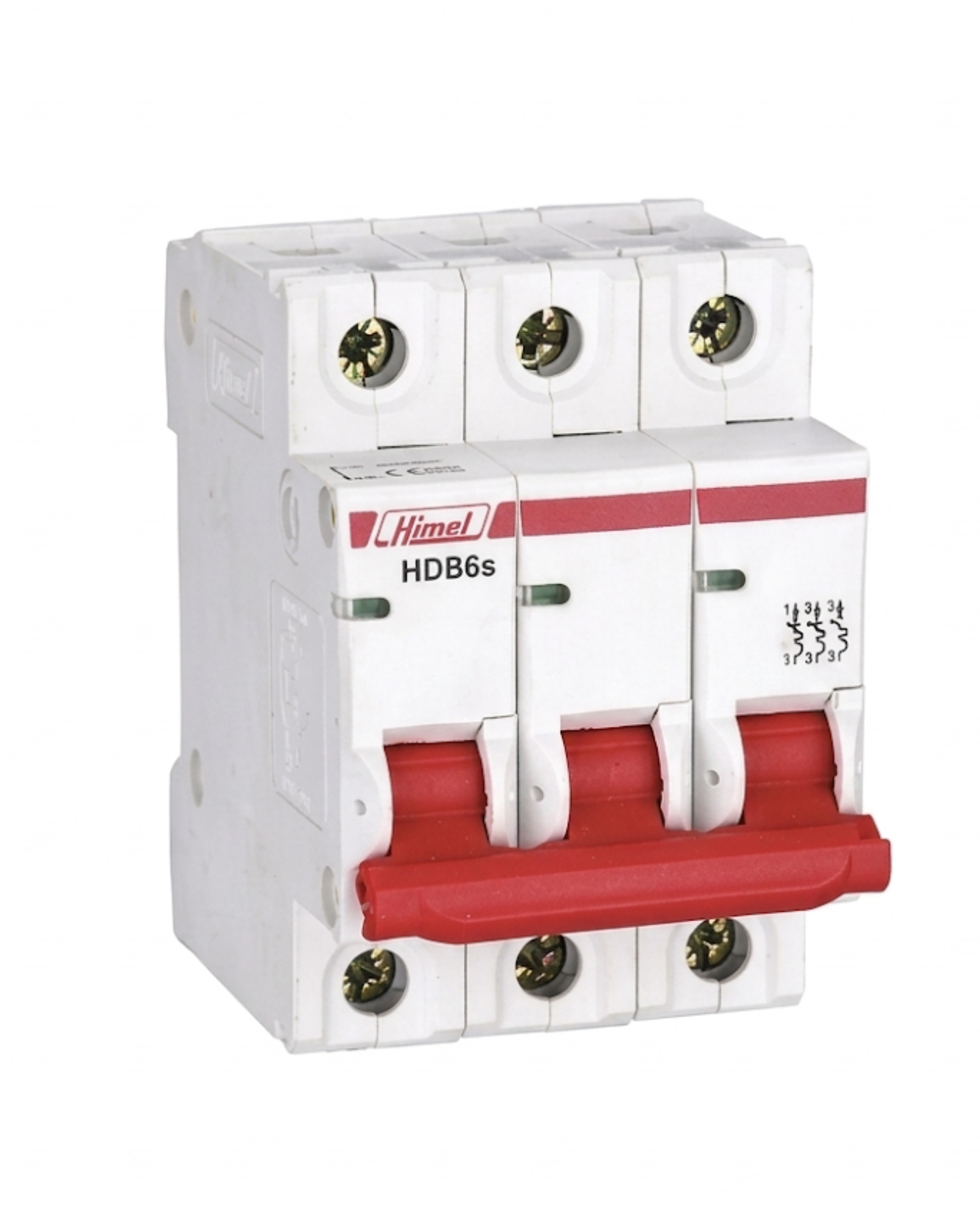 MCB 3P C 4.5kA HDB6SL HIMEL